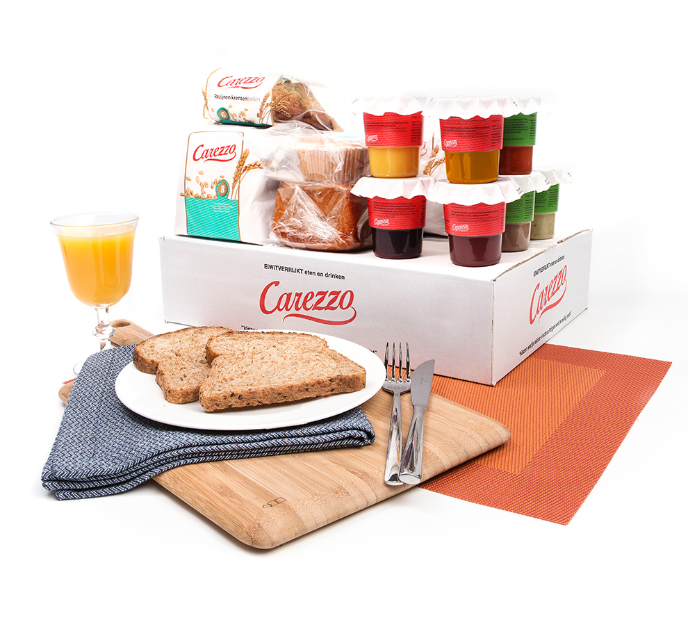 Eiwitverrijkte producten van Carezzo - Carezzo