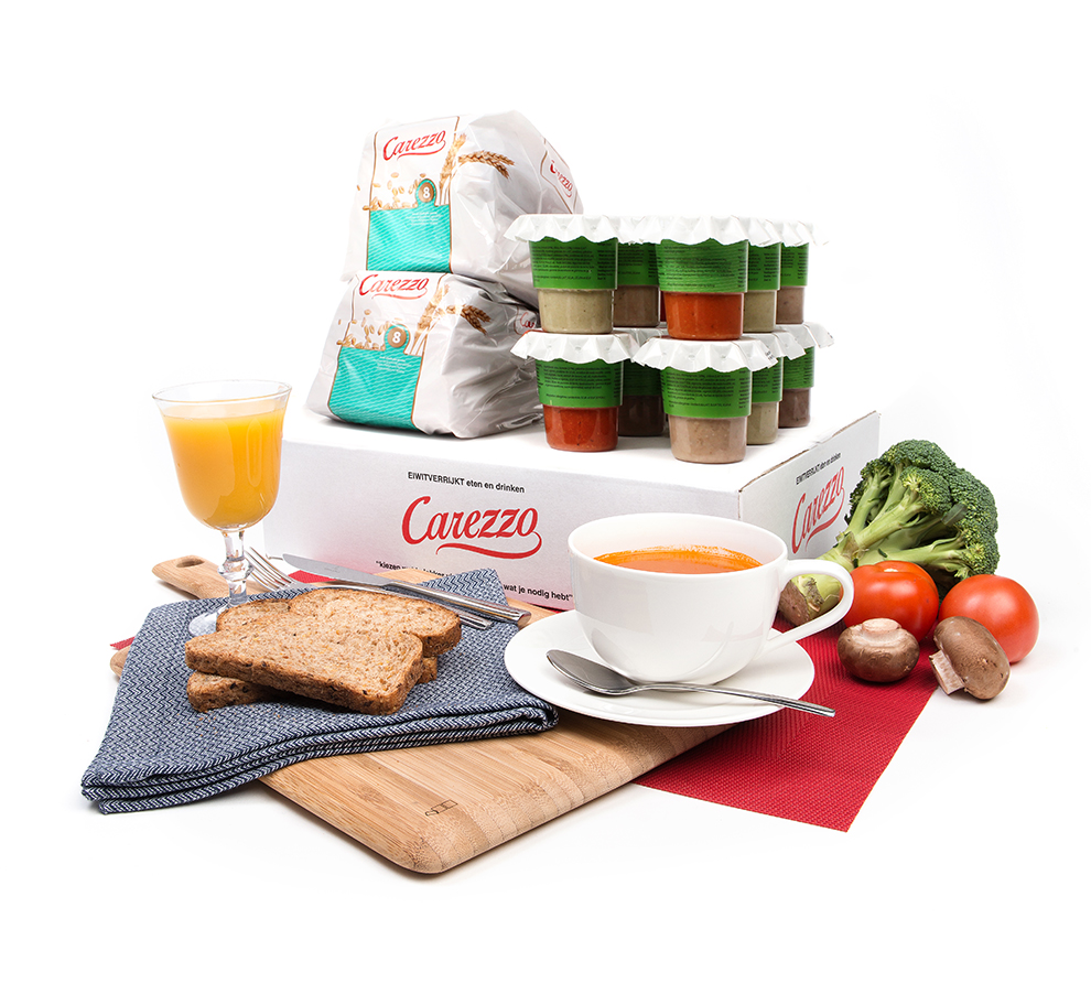 Eiwitverrijkte producten van Carezzo - Carezzo